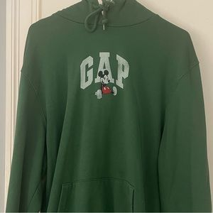 GAP green hoodie